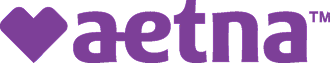 Aetna logo, representing in-network insurance options for addiction treatment services at All Points North DFW.